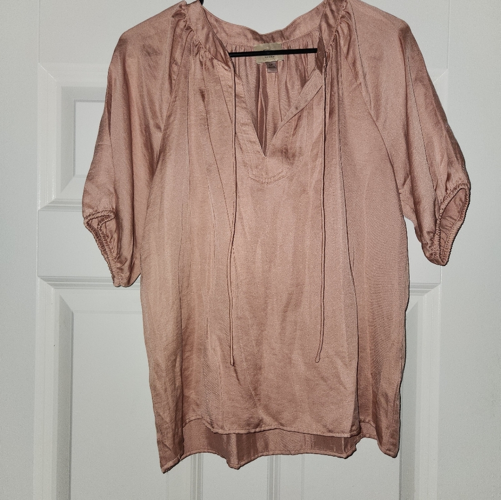 Elie Tahari Women's Mauve Blouse Size S